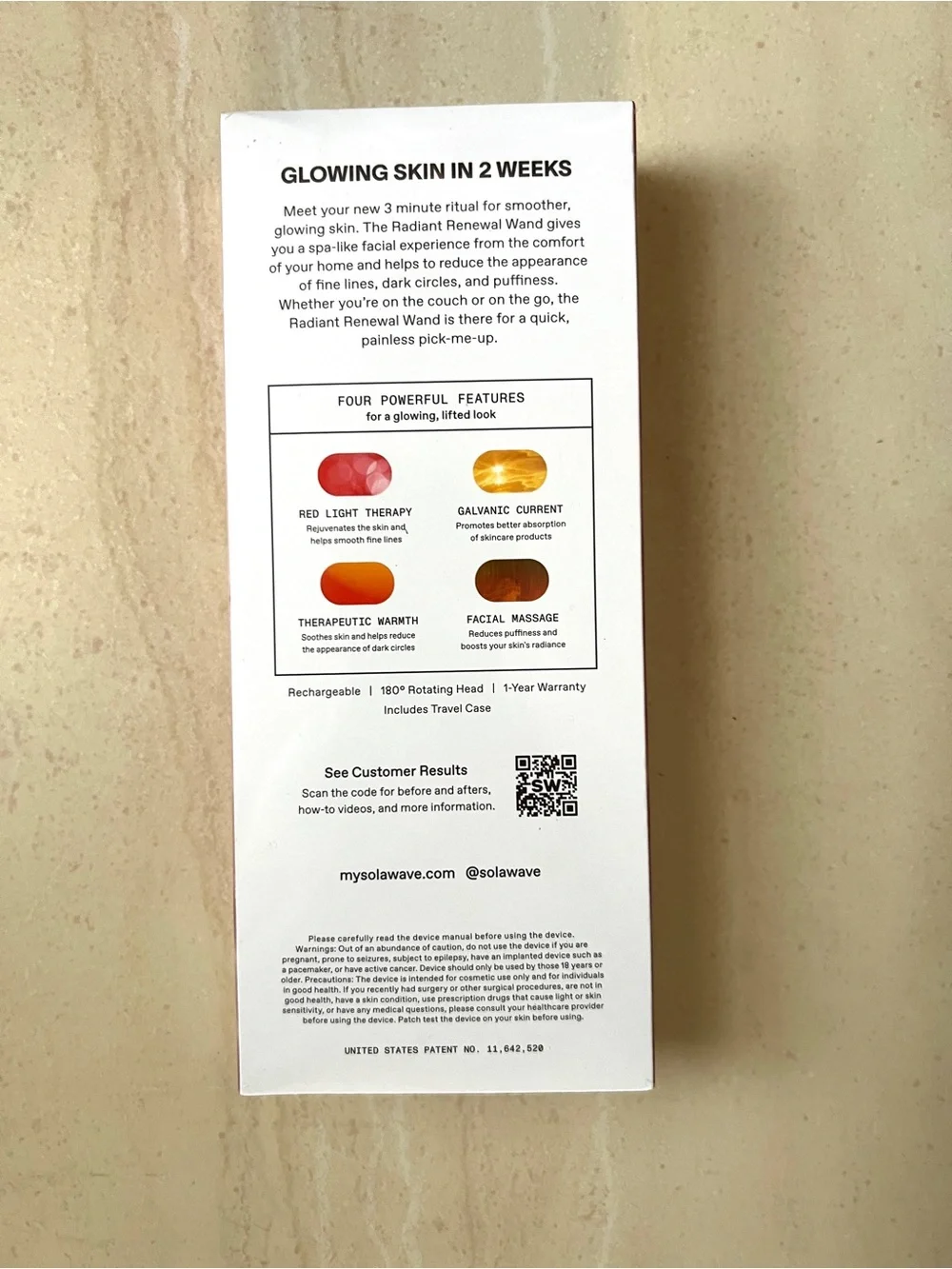 Solawave 4-in-1 Radiant Renewal Skincare Wand